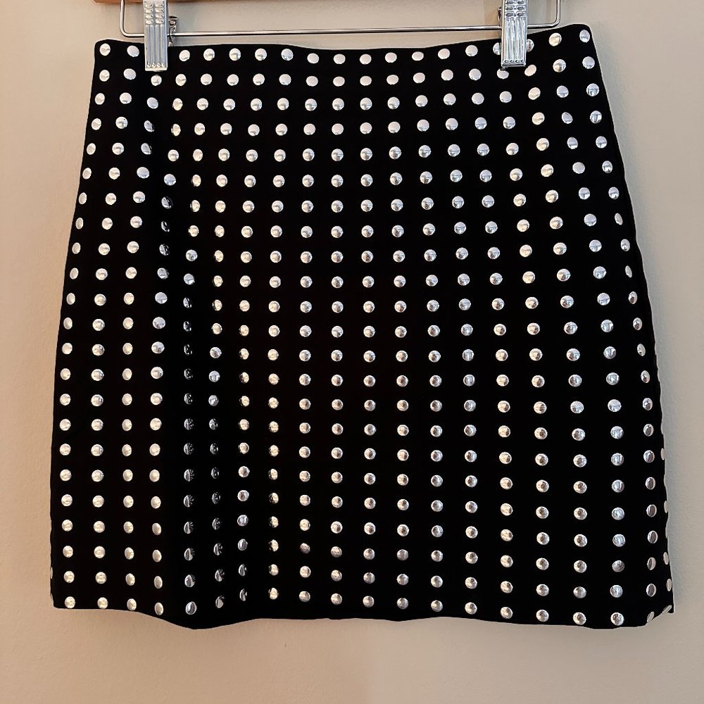 H&M Studded Mini Skirt